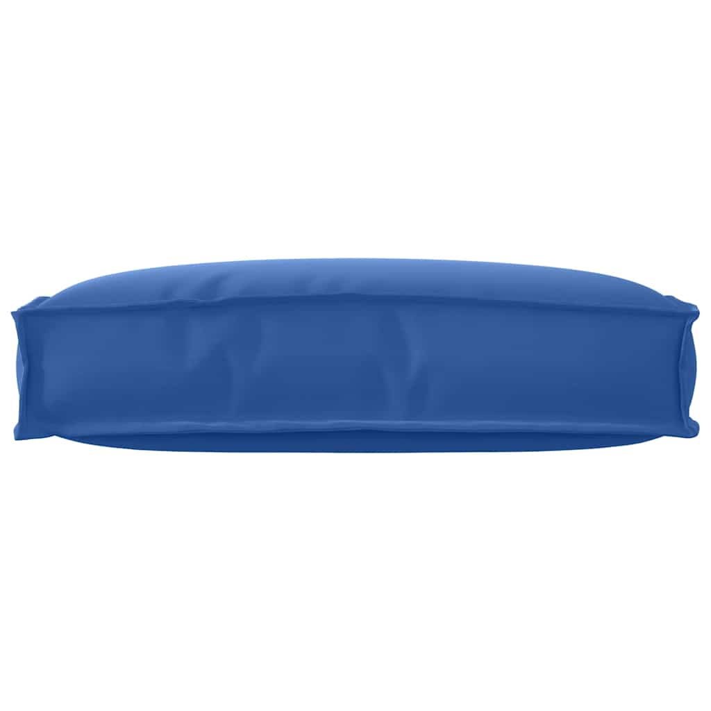 Pallet Cushion for Backrest Royal blue 60 x 40 x 12 cm